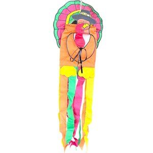 Thanksgiving Turkey Windsock Outdoor Decoration For Porch Garden Holiday Decor